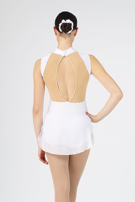 Robe sans manches en nylon brillant #615
