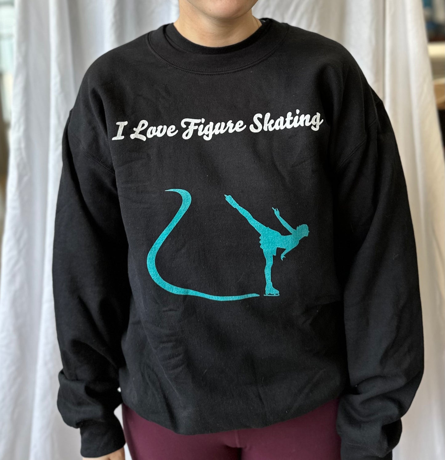 Crewneck I love figure Skating