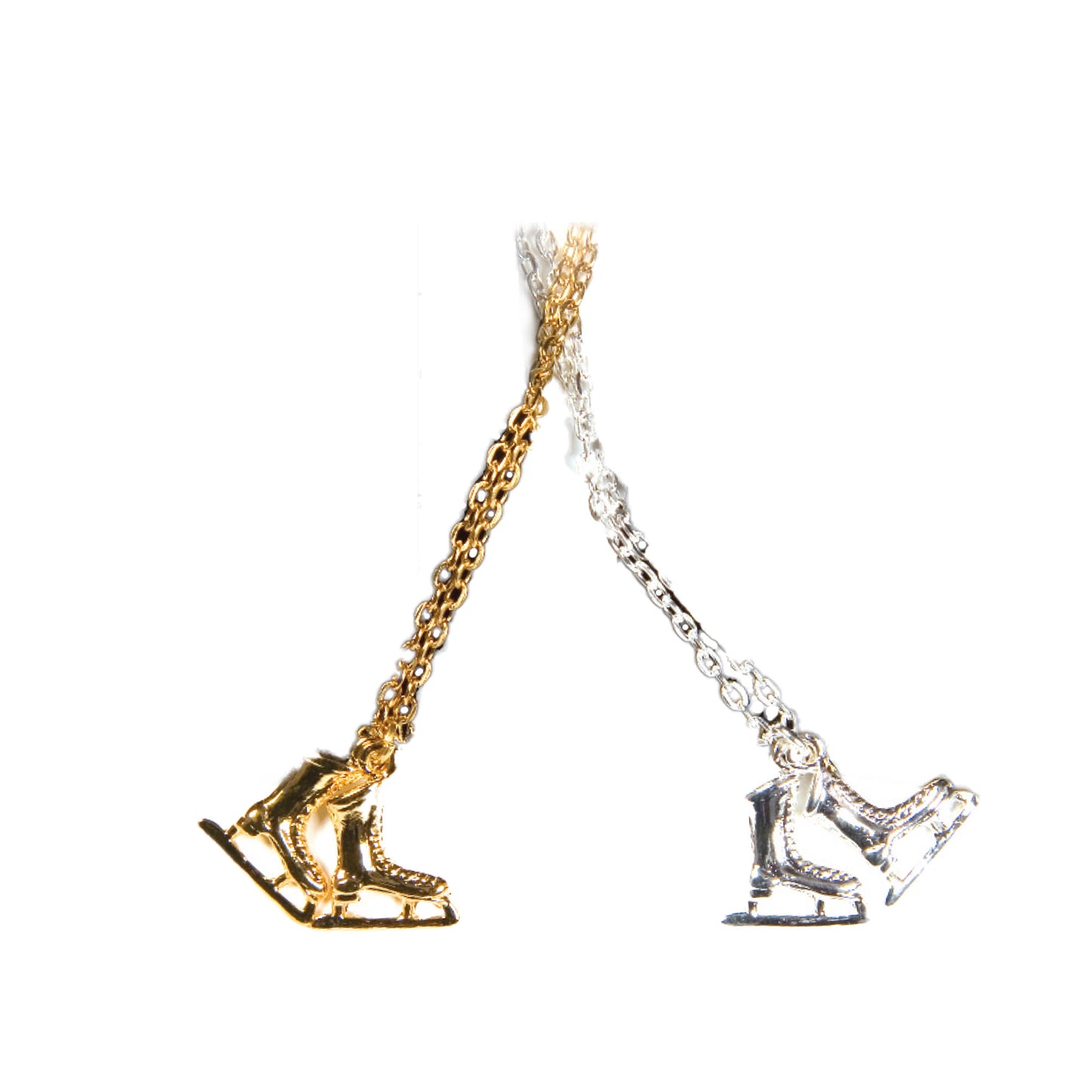 Collier avec pendentif patin