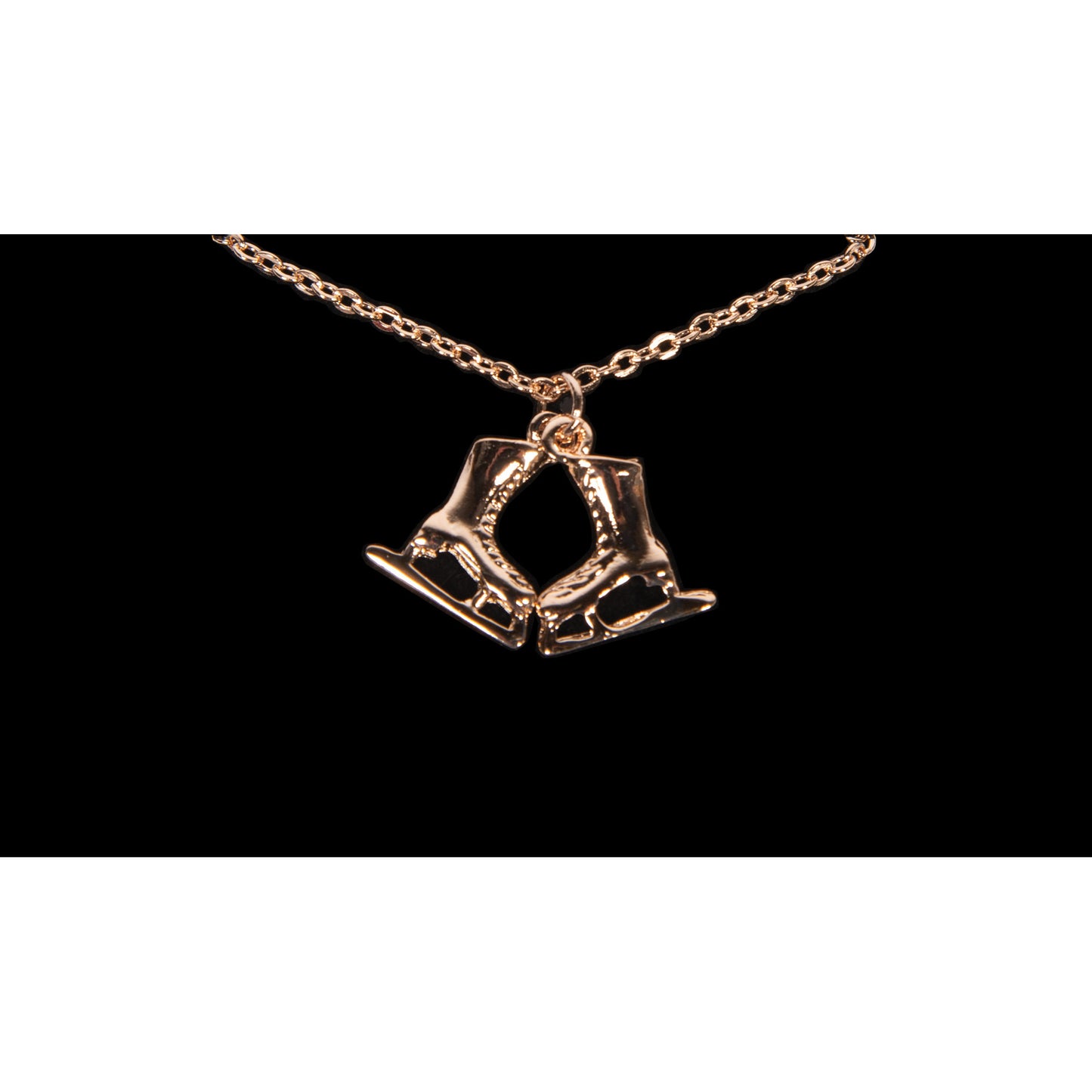 Collier avec pendentif patin