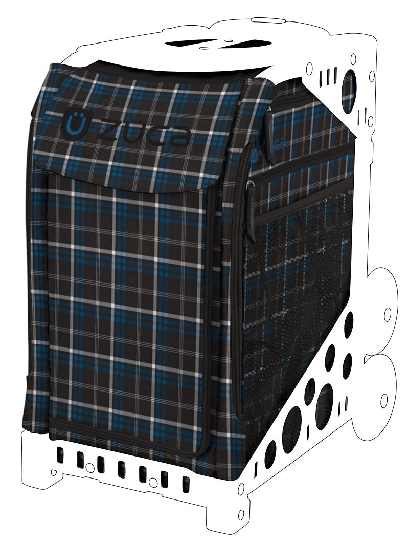 a suitcase that is sitting in a suitcase