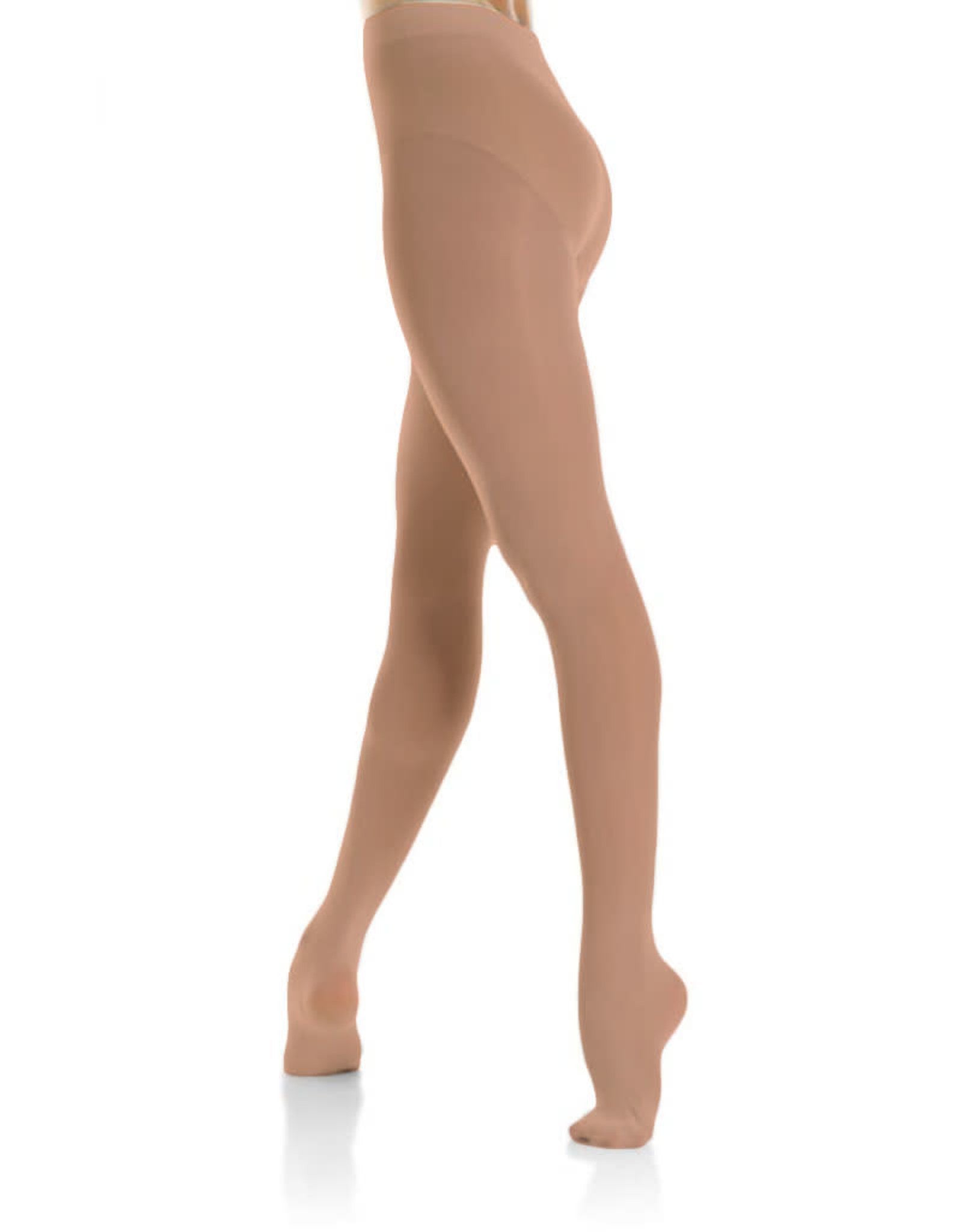 leg elegant Collants avec pieds en microfibre doux et opaques de couleur  unie pour filles (5-7, Sk. : : Mode