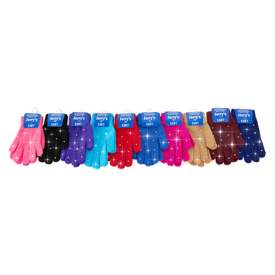Gants avec cristaux