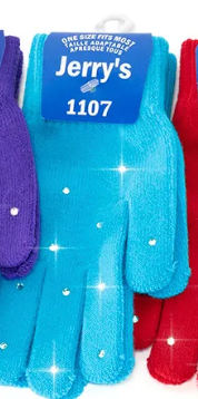 Gants avec cristaux