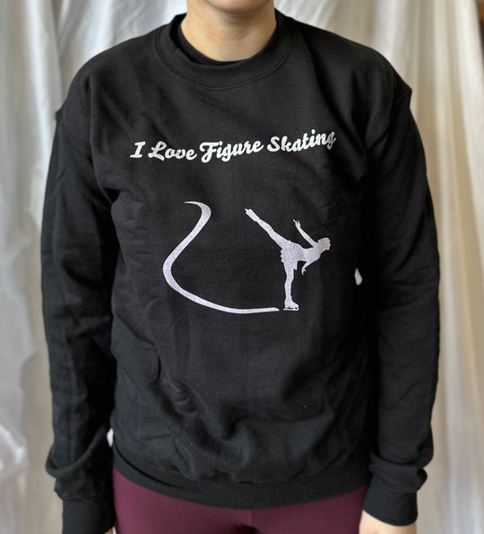 Crewneck I love figure Skating